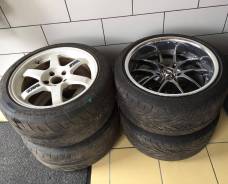 Work VS-SS жирная пара. 9.5x17 5x114.30 ET26 ЦО 73,1 мм.