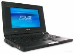 Asus Eee PC 701. 7", 0,9 ГГц, ОЗУ 512 Мб, диск 4 Гб, WiFi, аккумулятор на 1 ч.