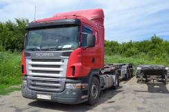 Scania R. Продается тягач Scania с полуприцепом - контейнеровозом, 10 640 куб. см., 20 000 кг.