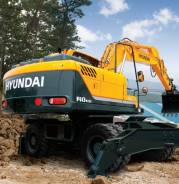 Hyundai R140W-7. Экскаватор колесный Hyundai R140W-9S (ковш 0,58 куб. м. )