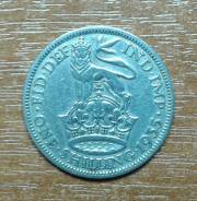 Великобритания (Англия) 1 шиллинг 1935 George V. KM 833 Лев