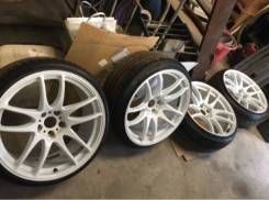 Work Emotion CR Kiwami. 9.5x19, 5x114.30, ET15