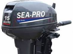 Sea-Pro. 15,00 л.с., 2х тактный, бензин, нога S (381 мм), Год: 2015 год