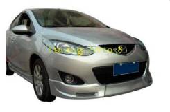 Обвес кузова аэродинамический. Mazda Mazda2