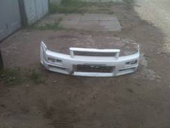 Бампер Skyline R34 ZTune под ремонт. Nissan Skyline, HR34, BNR34, ER34, ENR34 Nissan Skyline GT-R, BNR34