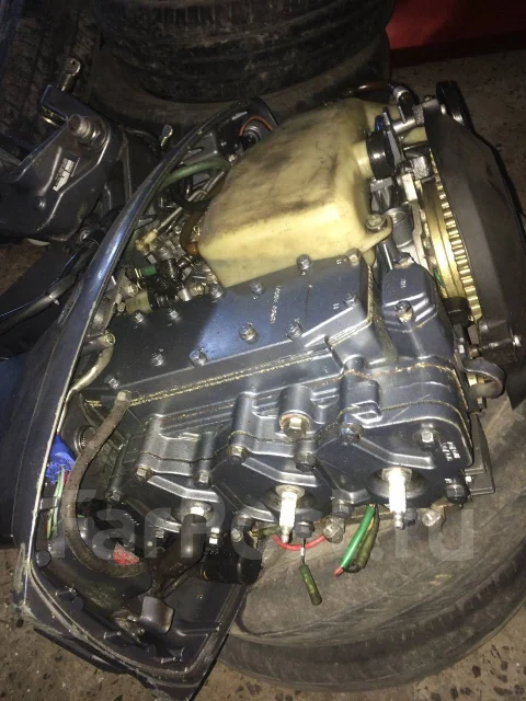 Yamaha. 50��.�., 2-�������, ����������, ���� X (635 ��), 2004 ��� ����