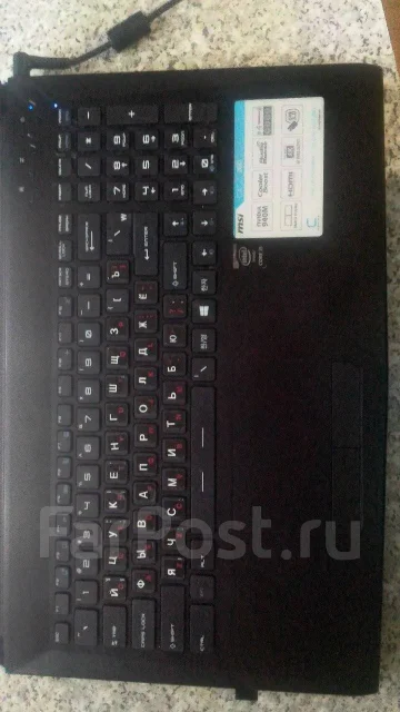 MSI GE72 2QD Apache. 15.6", 3,3����, ��� 4 ��, ���� 1 000���, WiFi: 1, Bluetooth: 1, ����������� �� 3��. ����