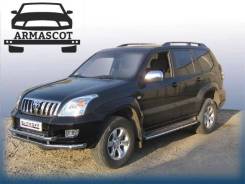 Накладка на порог. Toyota Land Cruiser Prado. Под заказ