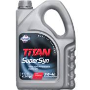 Моторное масло Fuchs Моторное масло Fuchs Titan Supersyn 5W40 4л в Екатеринбурге Fuchs Titan Supersyn