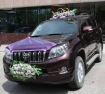 LAND Cruiser- Prado , свадьбы. С водителем