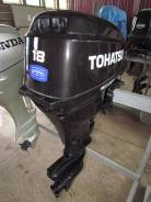 Tohatsu. 18,00 л.с., 4х тактный, бензин, нога S (381 мм), Год: 2007 год