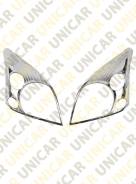 Накладка на фару. Toyota Land Cruiser Prado, LJ120, GRJ120W, RZJ125, KDJ121W, RZJ120W, KDJ120W, VZJ120W, KDJ125W, GRJ125W, VZJ121W, RZJ125W, GRJ125, V...
