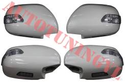 Корпус зеркала. Toyota Hiace, KDH200, KDH200K, KDH200V, LH200, TRH200, TRH200K, TRH200V Toyota Land Cruiser Prado Toyota 4Runner