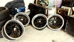Колеса разноширокие с полкой на BMW 5*120. 8.5/9.5x19 5x120.00 ET-20/-22 ЦО 74,1 мм.