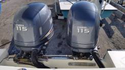 Yamaha. 115,00 л.с., 4х тактный, бензин, нога X (635 мм), Год: 2014 год