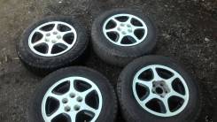 Комплект зимних шин на 185/70/14 на оригинальном литье тойота. x14 5x100.00