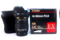 Sigma AF 18-50 mm f/ 2.8 EX DC Nikon. Для Nikon, диаметр фильтра 67 мм