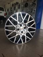 Диски литые x-strike x-125 4x100 r16 #225 чёрная рогатка с полиролью. 6.5x16, 4x98.00, 4x100.00, ET48, ЦО 60,1 мм.