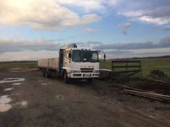 Mitsubishi Fuso Super Great FT. Продам грузовик с манипулятором, 17 000 куб. см., 15 000 кг.