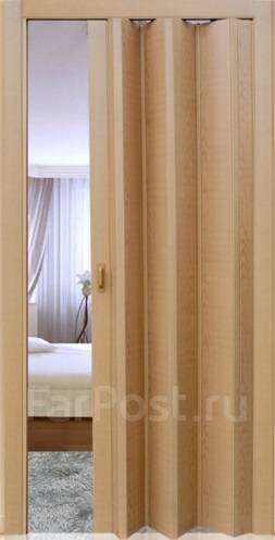 Дверь-гармошка складная, новый, в наличии. Цена: 2 299₽ во Владивостоке