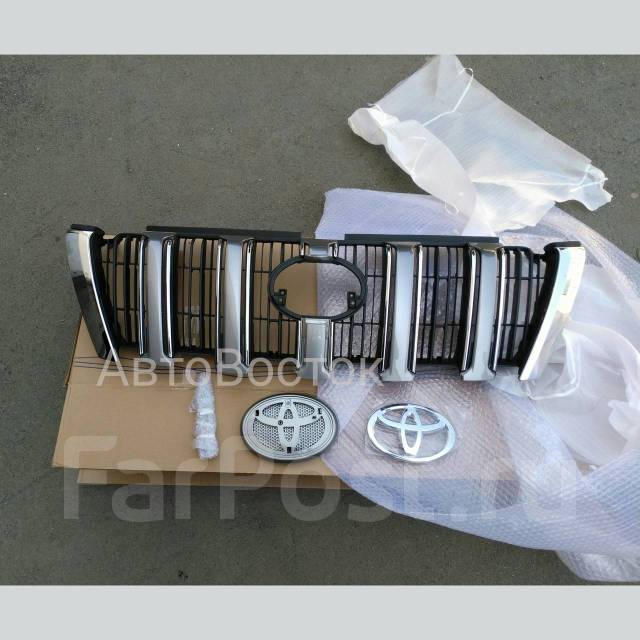 Штатная решетка радиатора Toyota Prado J150 (Прадо J150) 2013-2017г ...