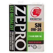 Idemitsu Zepro. Вязкость 0W-20, синтетическое