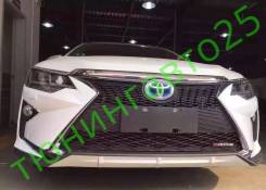 Бампер в стиле Lexus для Toyota Camry (камри) 50/55 +фары. Toyota Camry. Под заказ