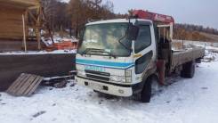 Mitsubishi Fuso. Продам грузовик с манипулятором мицубиси фусо, 8 200 куб. см., 5 000 кг.