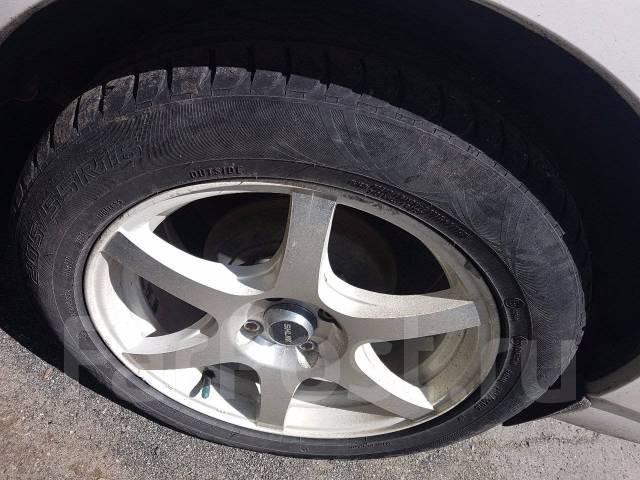 Красивые колеса R16 4x100 7J +35 (205/55R16) во Владивостоке, 16", 1 шт ...