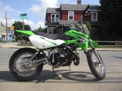 Kawasaki KLX 110. 110 куб. см., исправен, птс, с пробегом
