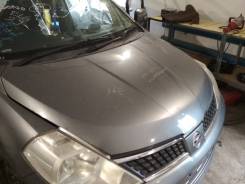 Капот. Nissan Tiida, C11, C11X
