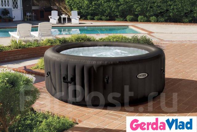 Бассейн СПА надувной Intex PureSpa Jet Massage "Гердавлад", новый, в ...