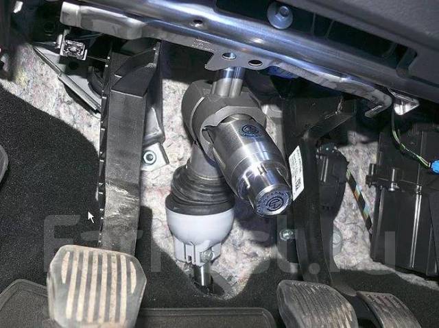 Механическая Защита от угона Хёндэ на рулевой вал! Установка. Гарантия ...