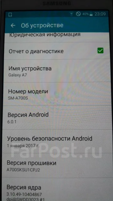 Samsung Galaxy A7. �/� ����