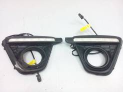 Накладка противотуманной фары с дхо левая mazda cx-5 11- б/у drl2044. Mazda CX-5. Под заказ
