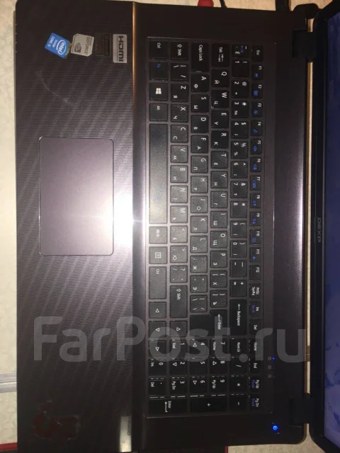 DEXP Atlas H102. 17.3", 2,5����, ��� 8 ��, ���� 320���, WiFi: 1, Bluetooth: 1, ����������� �� 4��. ����