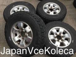 255/70R15 Bridgestone A/T на литье Nissan (15502). 7.0x15 6x139.70 ET40