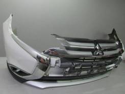 Накладка на бампер. Mitsubishi Outlander. Под заказ