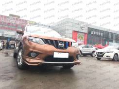 Накладка на бампер. Nissan X-Trail, T32