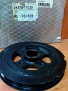 Шкив коленвала. Toyota: Corsa, Carina, Sprinter, Corona, Caldina, Corolla II, Paseo, Corolla, Tercel, Raum, Cynos, Starlet Двигатели: 2E, 3E, 3EE, 3ET...