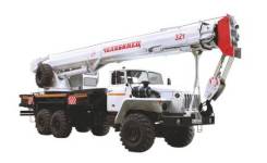 Урал 4320. КС 55733, 11 150 куб. см., 32 000 кг., 33 м.