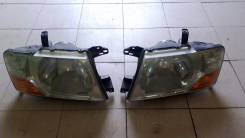 Фара. Mitsubishi Pajero