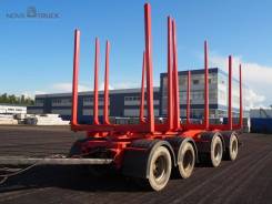 V42-TS, 1994. Продается Jyki V42-TS Прицеп-лесовоз с раздвижной рамой, 28 600 кг.
