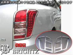 Накладка на стоп-сигнал. Toyota Corolla Axio, NZE144 Toyota Corolla Fielder, NZE144