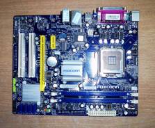 Новая! Материнская плата LGA775 2DDR3 1PCI-Ex16 Foxconn-G41MXE(G41)
