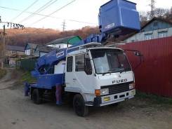 Mitsubishi Fuso. Автовышка , 6 500 куб. см., 23 м.