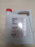 Nissan. Вязкость 5W-30, синтетическое