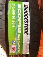 Bridgestone Ecopia EP200. Летние, 2015 год, без износа, 4 шт