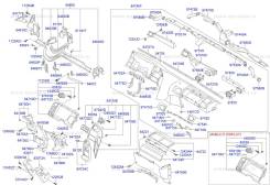 Консоль центральная. Hyundai Mega Truck Hyundai HD
