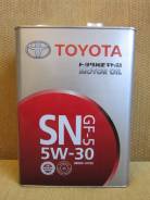Toyota. Вязкость 5W30, синтетическое